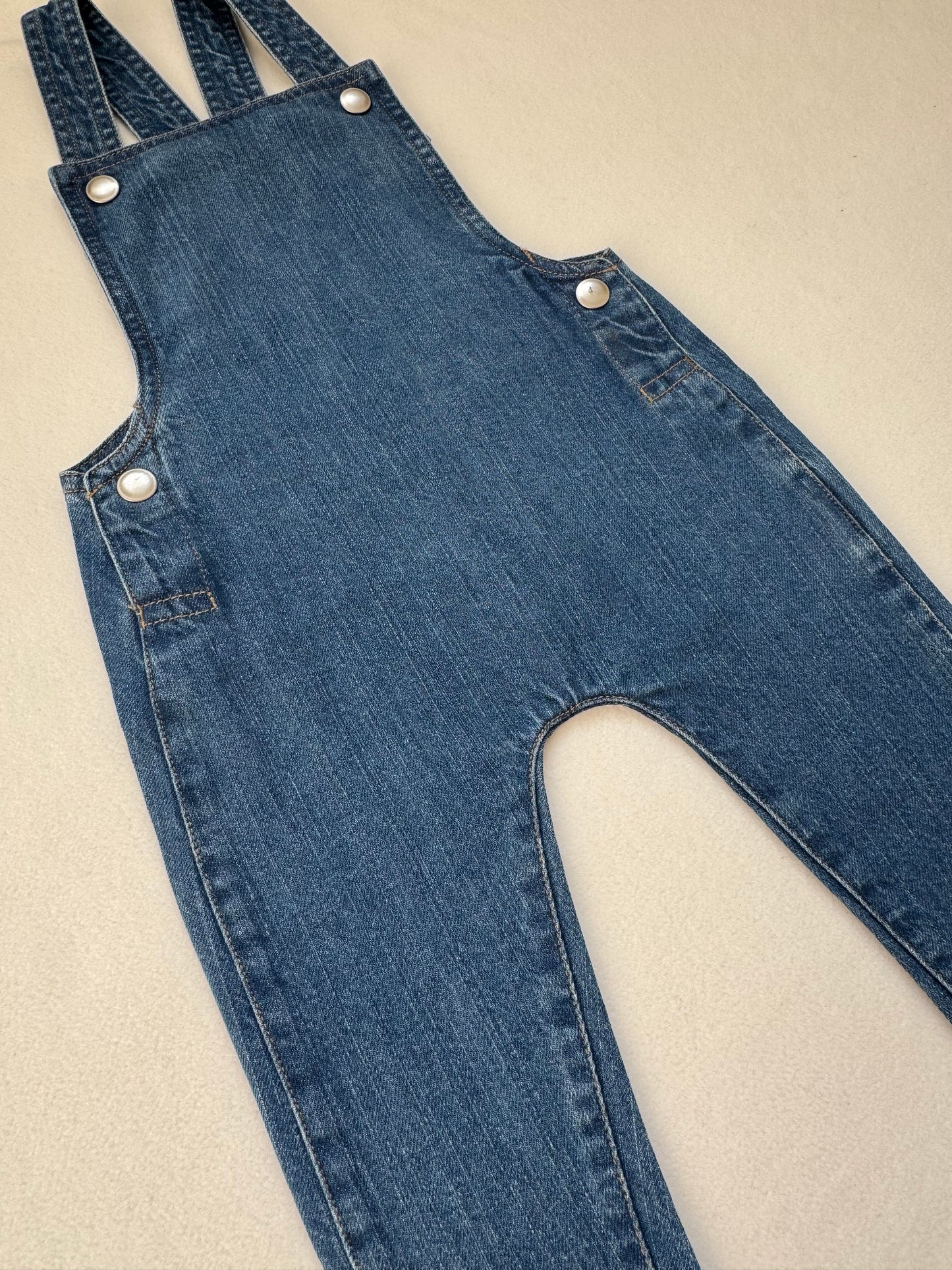 Baby Rocks Denim Dungarees