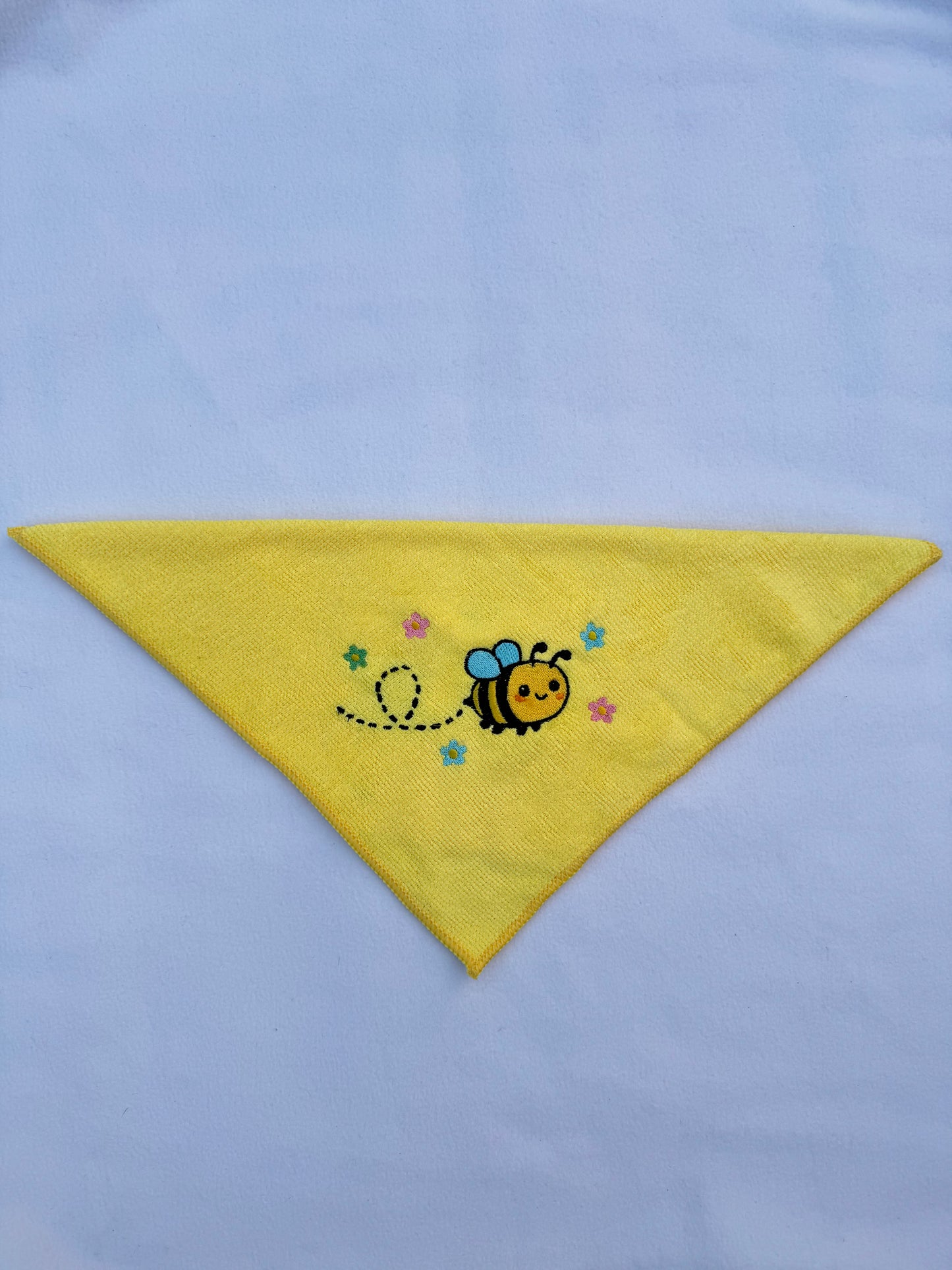 Bee Floral Embroidered Microfibre Cloth ⭐