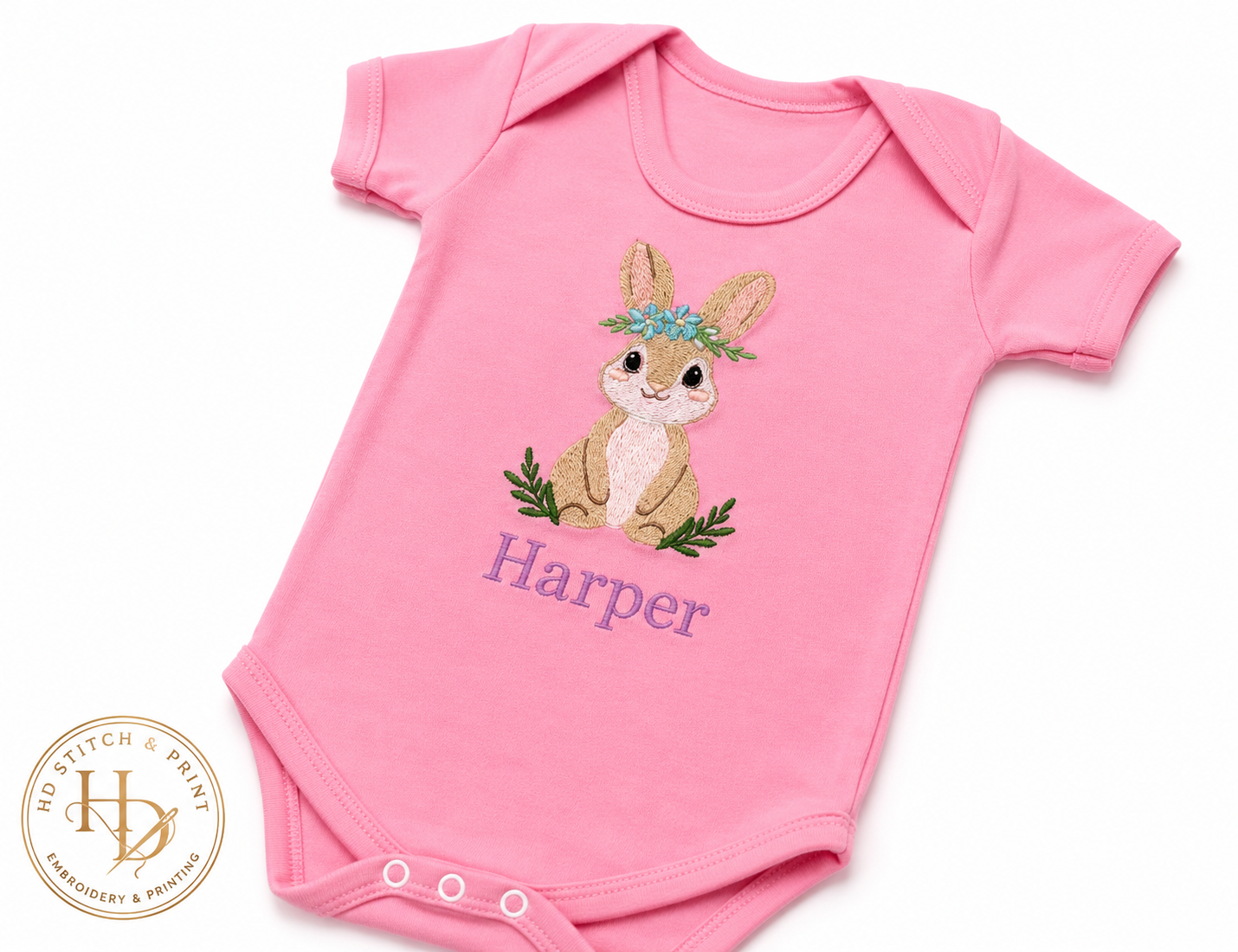 Custom Baby Bundle Set – Blanket, Bib, Hat & Vest