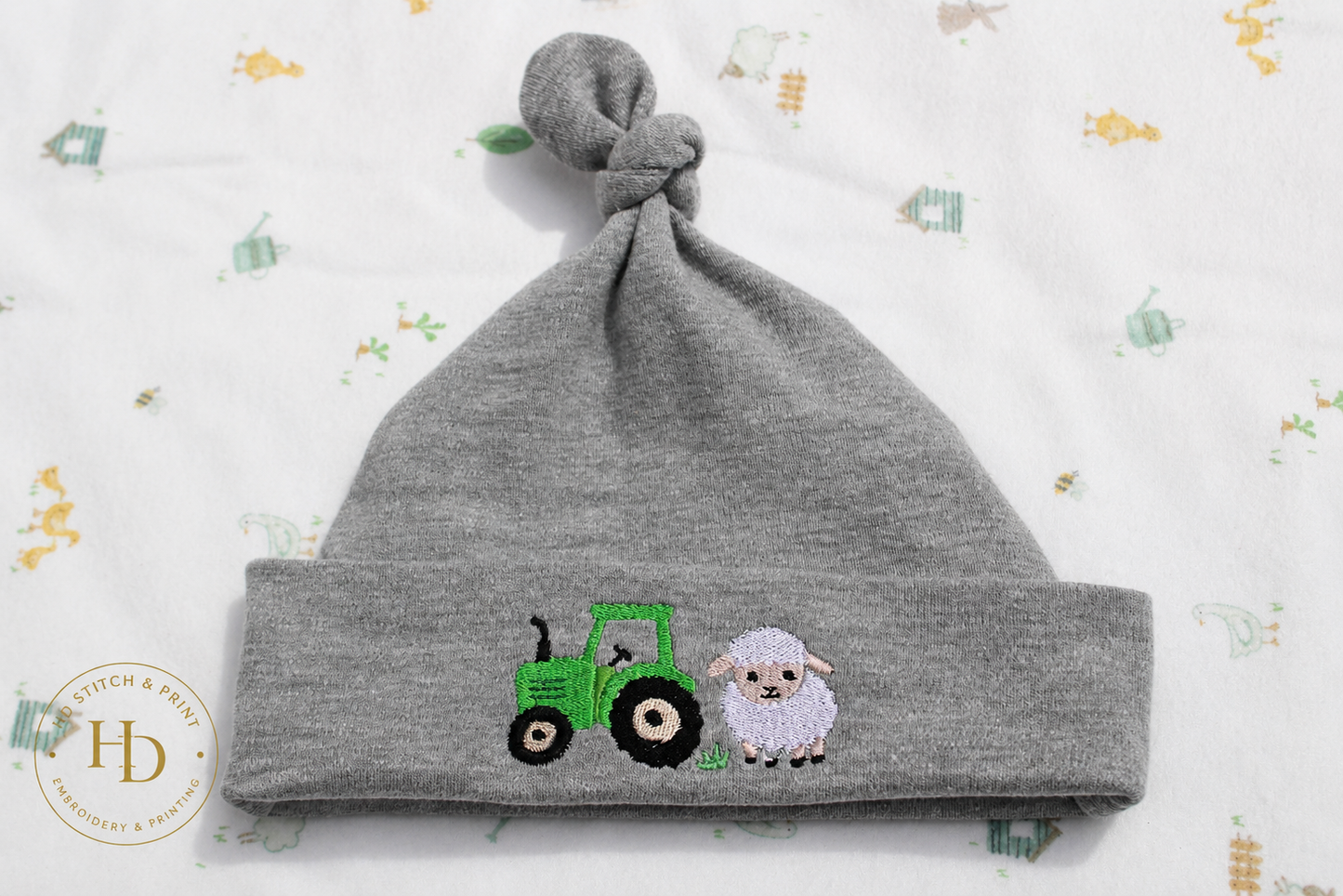 Embroidered Baby Hat
