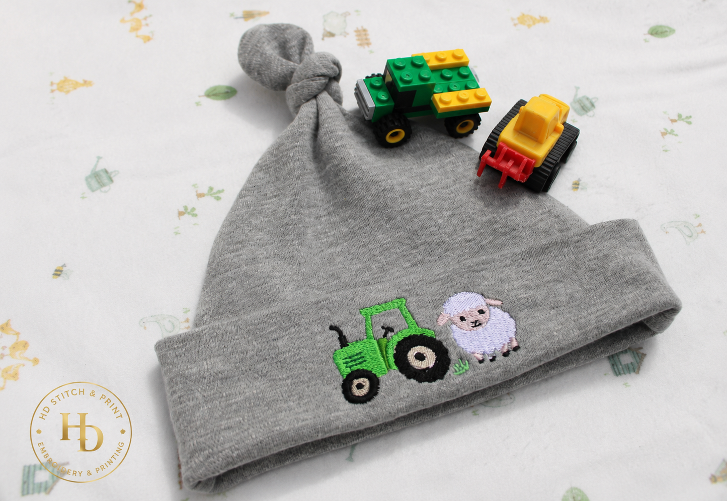 Embroidered Baby Hat