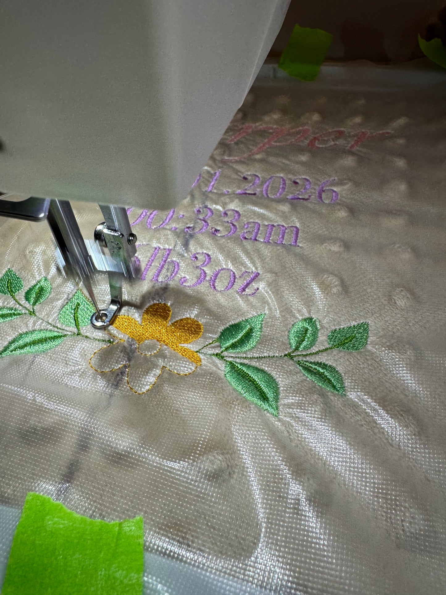 Caramel Personalised Baby Blanket