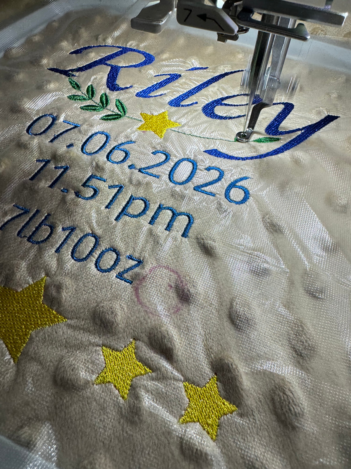 Caramel Personalised Baby Boy | Unisex Blanket