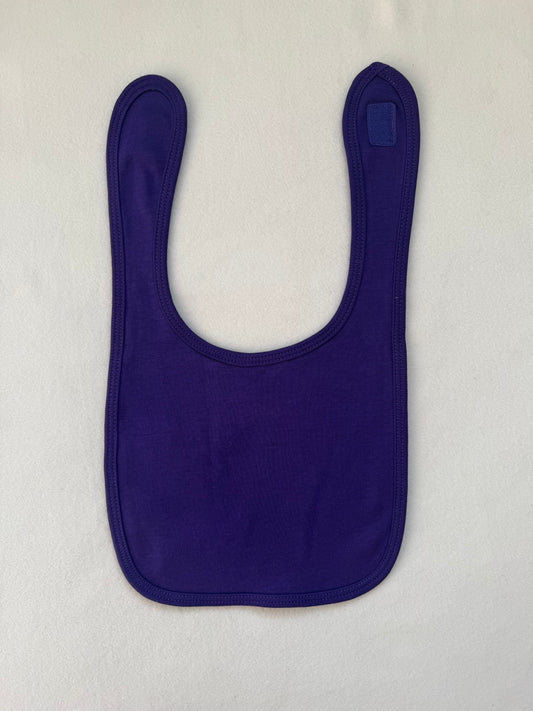 Purple Bib | Baby Feeding Bib