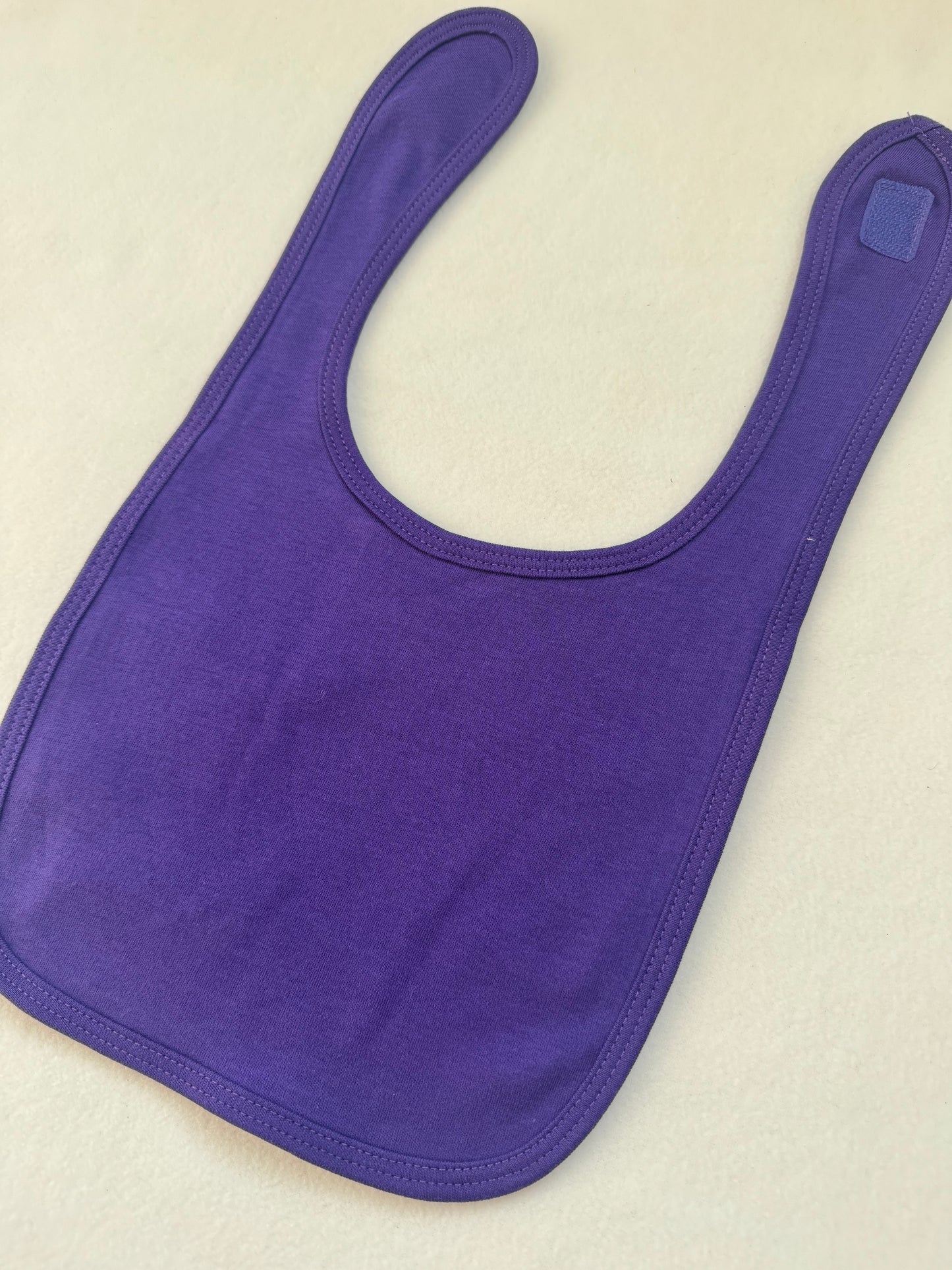Purple Bib | Baby Feeding Bib