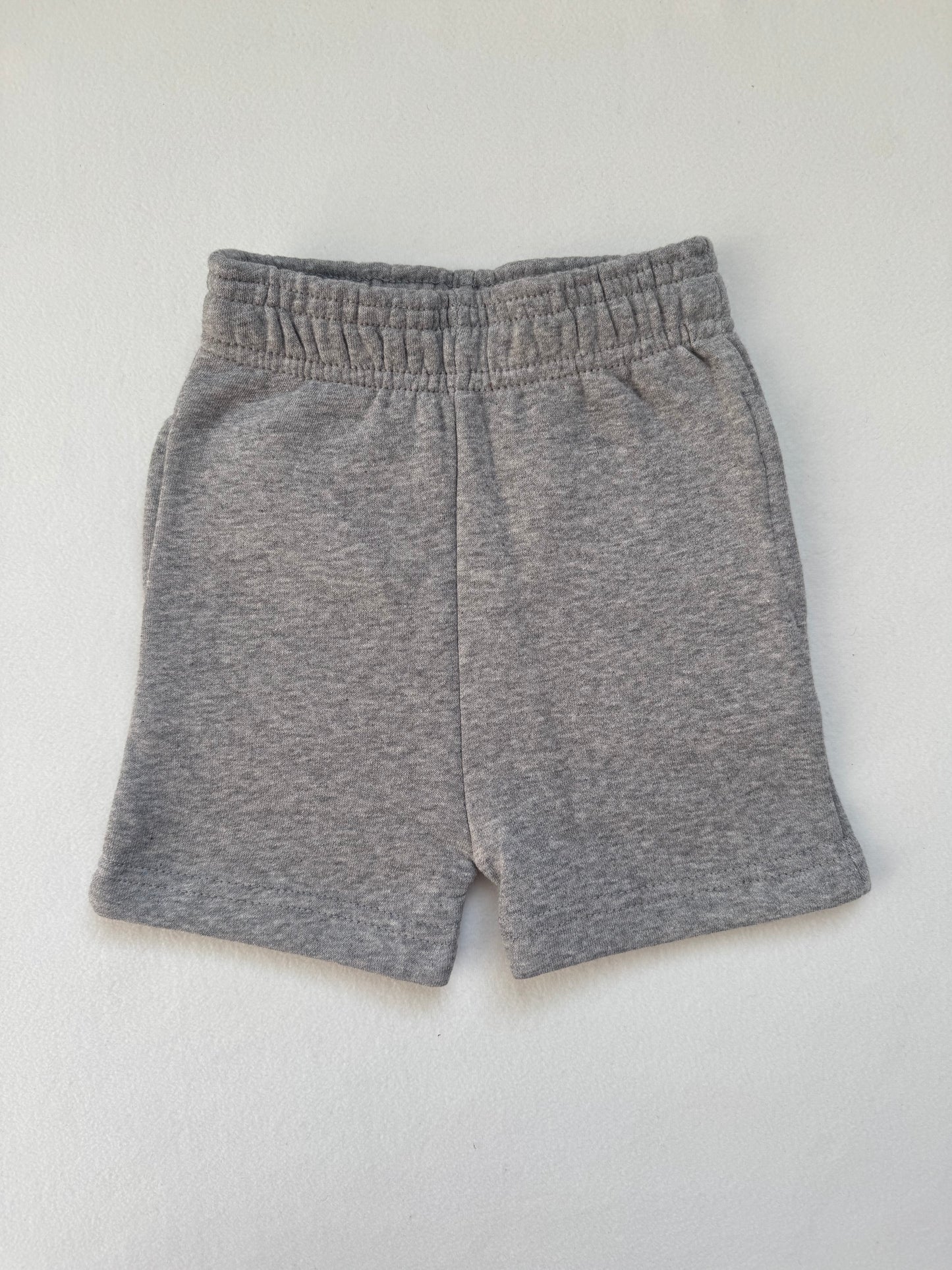 Grey Baby & Toddler Shorts | Plain Blank Unisex Shorts