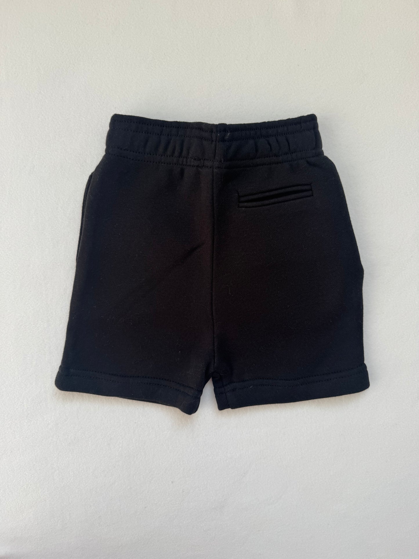 Black Baby & Toddler Shorts | Plain Blank Unisex Shorts