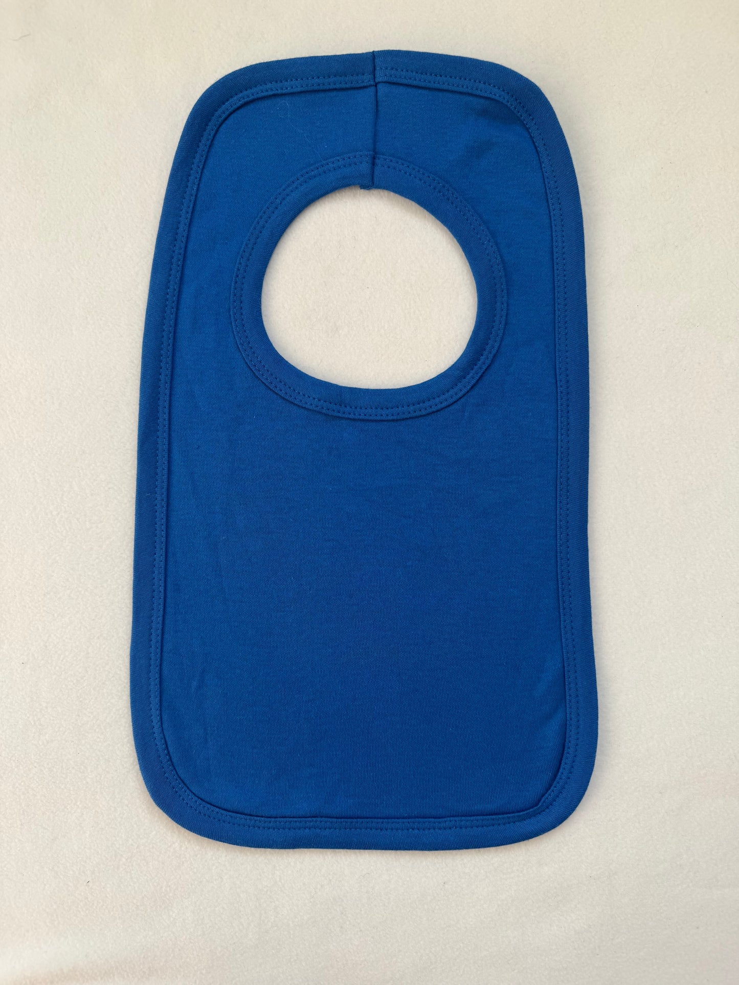 Blue Baby Pull Over Bib | Baby Feeding Bib